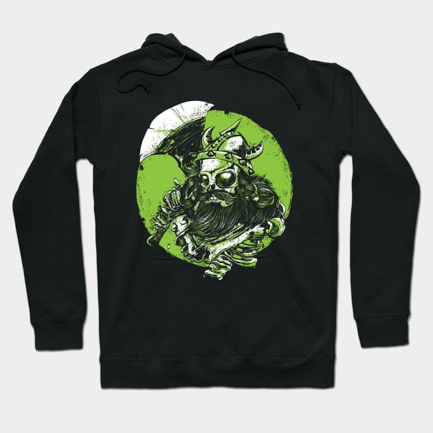 Viking Warrior Hoodie by Mako Design 